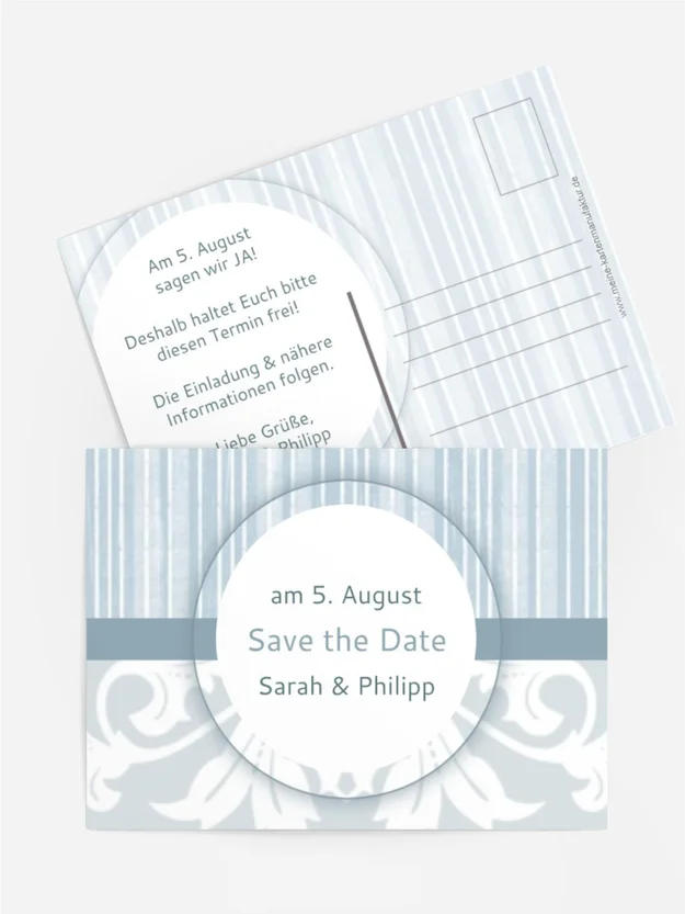 Save the Date Streifenzauber