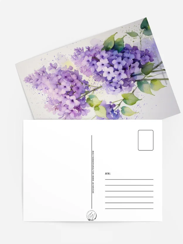 Fliedergrüße ohne Lettering