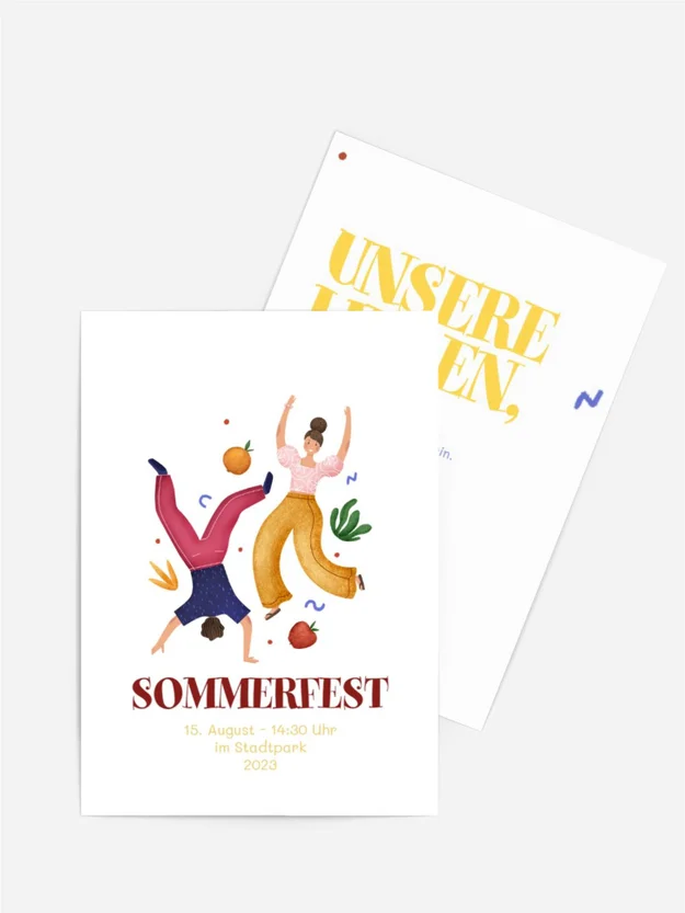 Einladung Sommerfest Salto