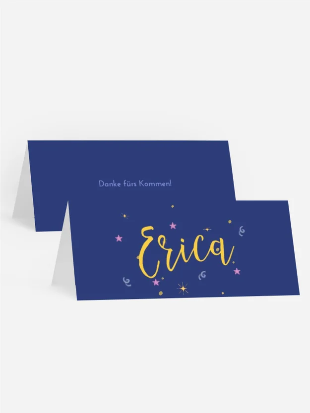 Tischkarte Geburtstag Laute Party Tischkarte Geburtstag Laute Party