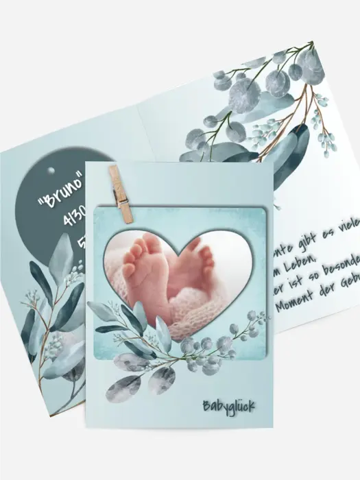 Babyglück - blau