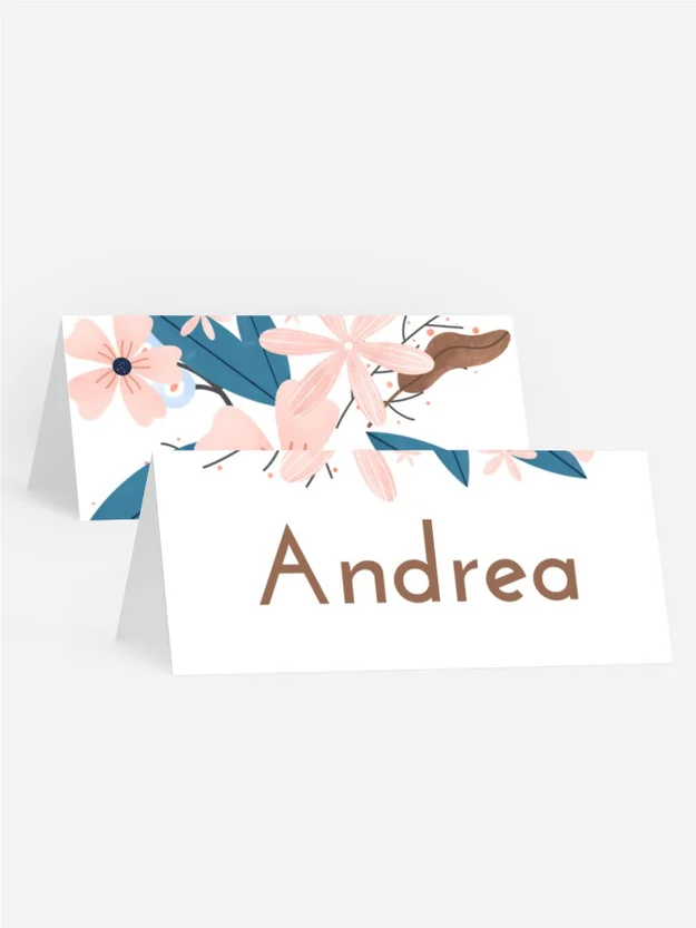 Tischkarte Geburtstag Farbe fallen Tischkarte Geburtstag Farbe fallen