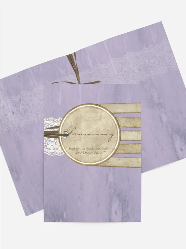 Kirchenheft Umschlag Vintage Lace