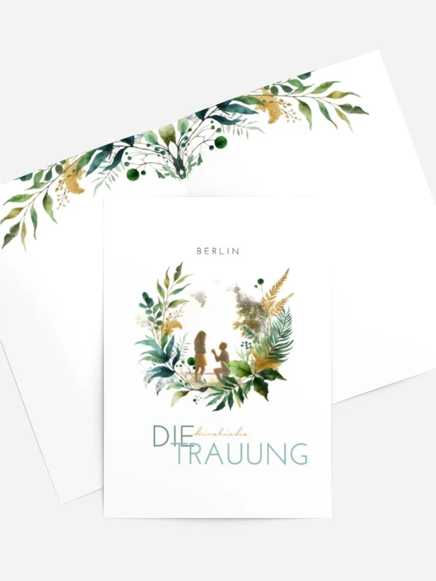 Kirchenheft Vorschlag in Blättern