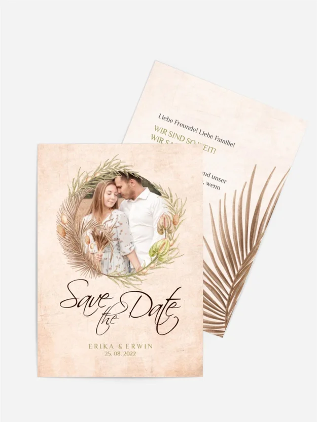 Save the date Luft Kranz