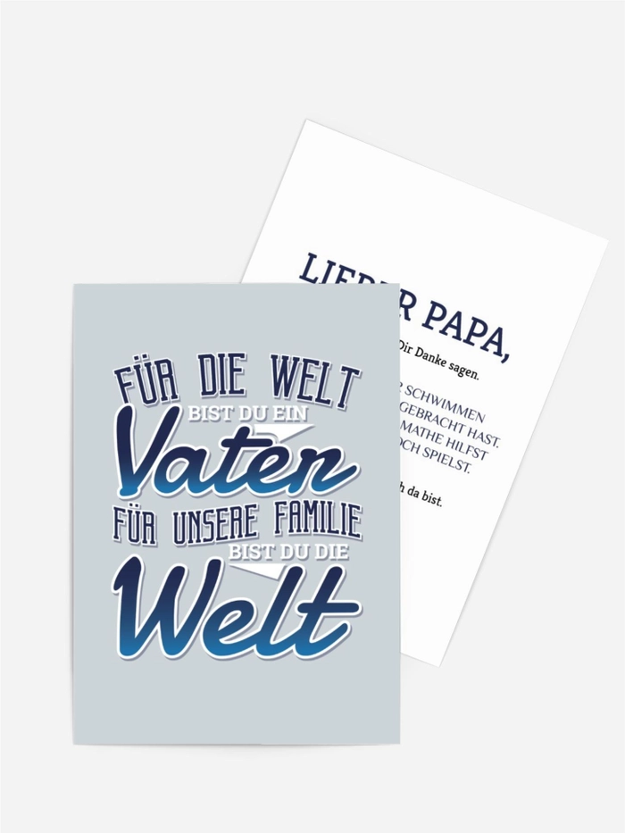 Vatertagskarte Papas Poster Vatertagskarte Papas Poster