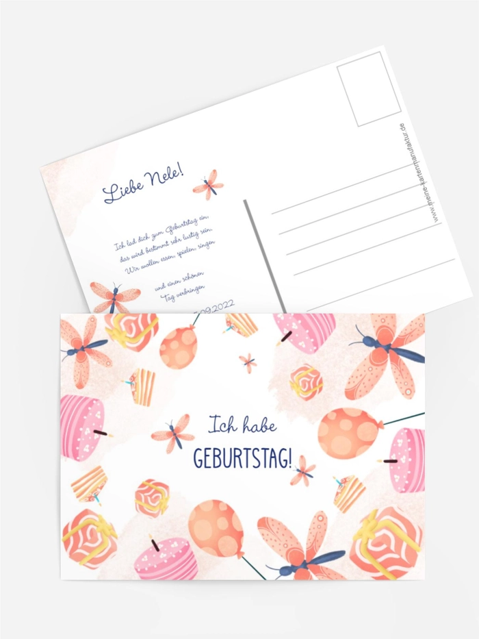 Geburtstagseinladung Geburtstagstraum Geburtstagseinladung Geburtstagstraum