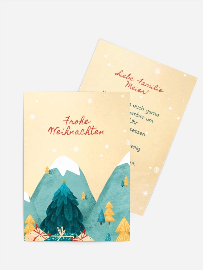 Weihnachtseinladung Weihnachtseinladung