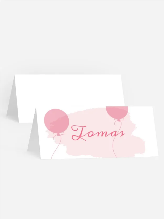 Tischkarte Geburtstag Die Bälle Sind Geflogen Tischkarte Geburtstag Die Bälle Sind Geflogen