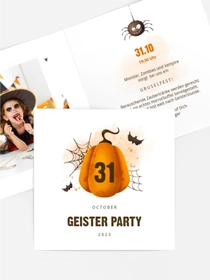 Halloween Einladung Halloween ist da!