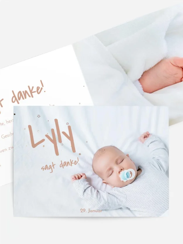 Tsss, das Baby schläft