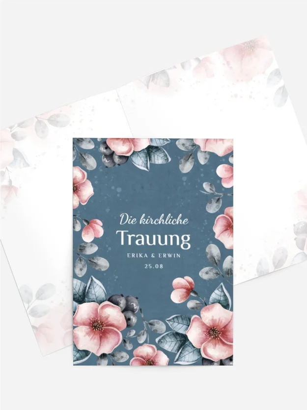 Kirchenheft Präsente Blumenflut