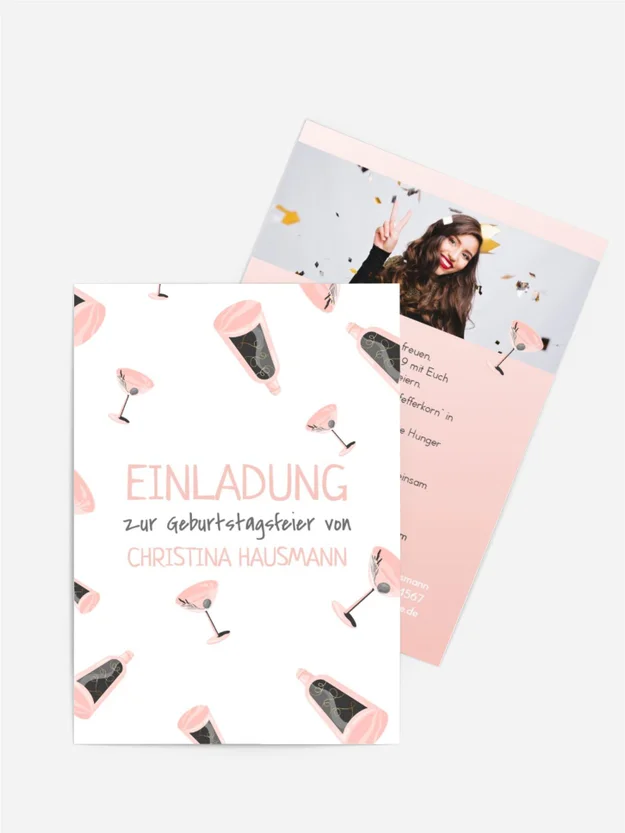 Geburtstagseinladung Partytime