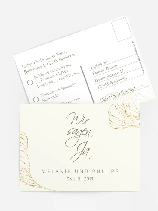 Antwortkarte da Vinci