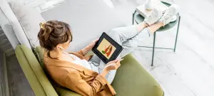 Geburtskarten als Grußkarte oder Klappkarte auf Tablet gestalten