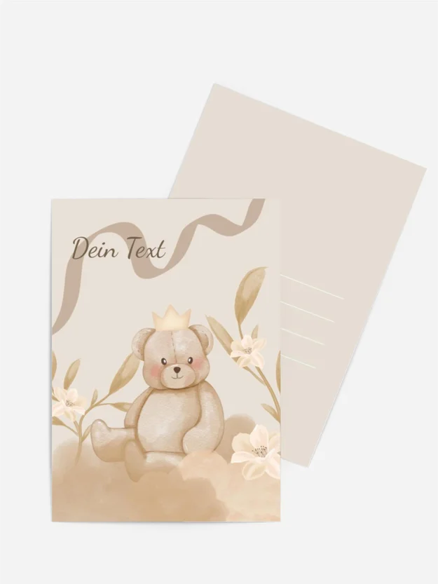 Einladung Bär | personalisierbar