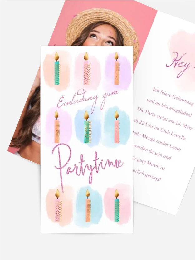 Geburtstag  Machen Sie einen Wunsch