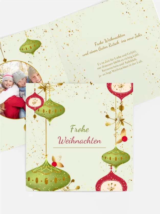 Vintage Weihnachtsdekorationen