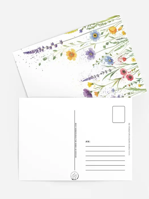 Wildblumenwiese ohne Lettering