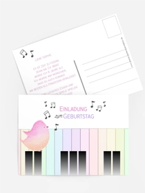 geburt  singender Vogel