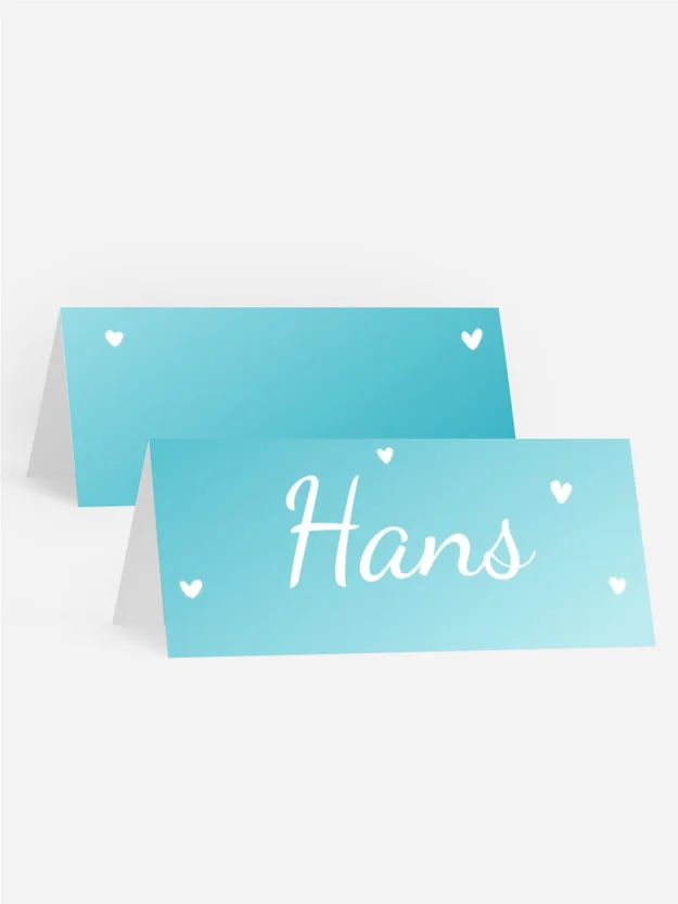 Tischkarte Geburtstag Schnappschuss