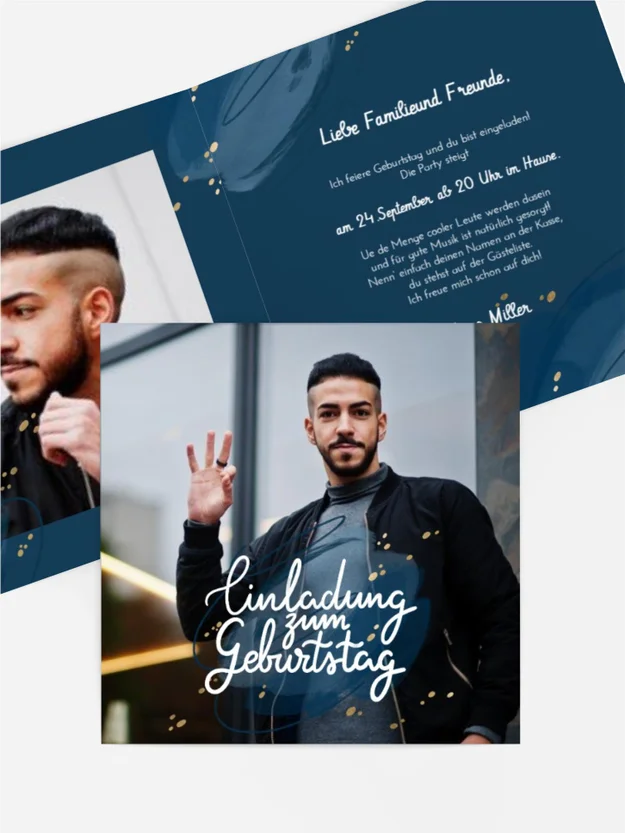 Geburtstagseinladung Mein Tag!