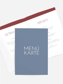Menükarte Geburtstag Sechzig Klimmzüge