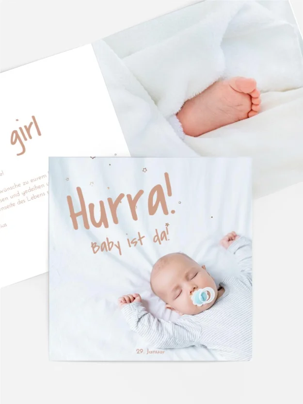 Tsss, das Baby schläft