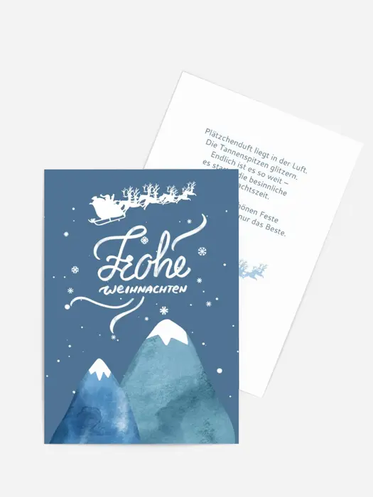 Der Weihnachtsmann geht