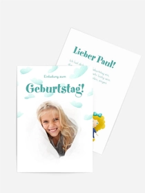 Geburtstagseinladung Ein Schwarm Schmetterlinge