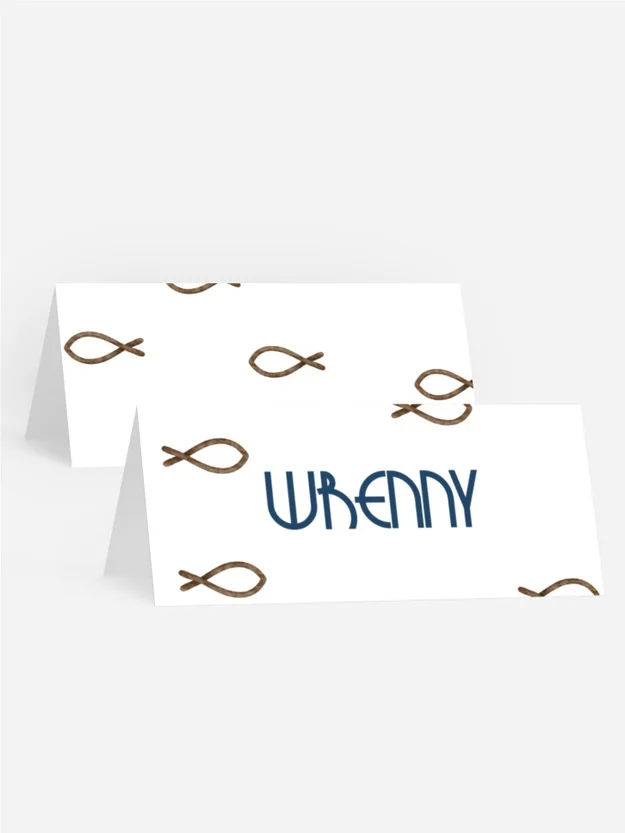 Tischkarte Konfirmation Mondlicht Tischkarte Konfirmation Mondlicht