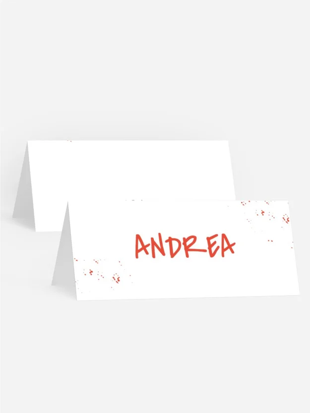 Tischkarte Geburtstag Betrunken glas