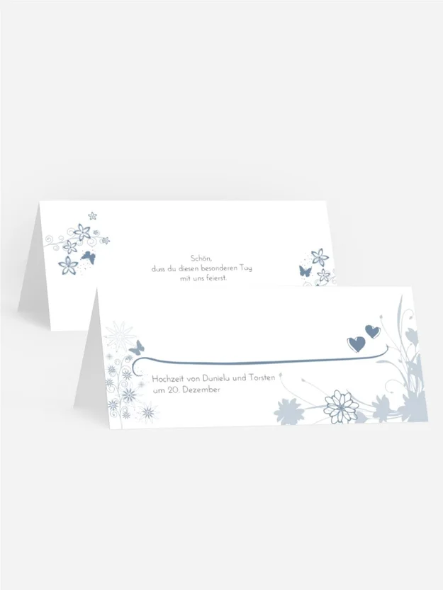 Tischkarte Liebeserfüllung