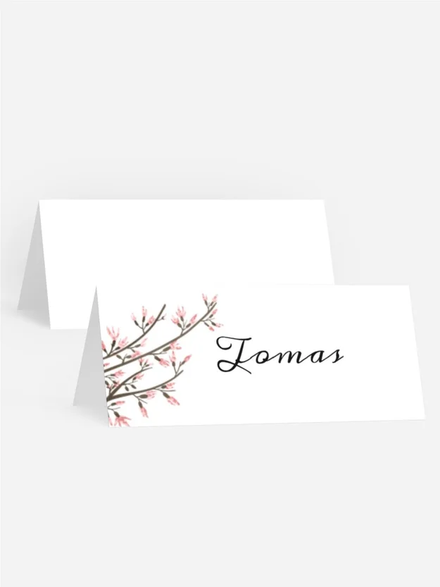 Tischkarte Geburtstag Einhorn Wald Tischkarte Geburtstag Einhorn Wald