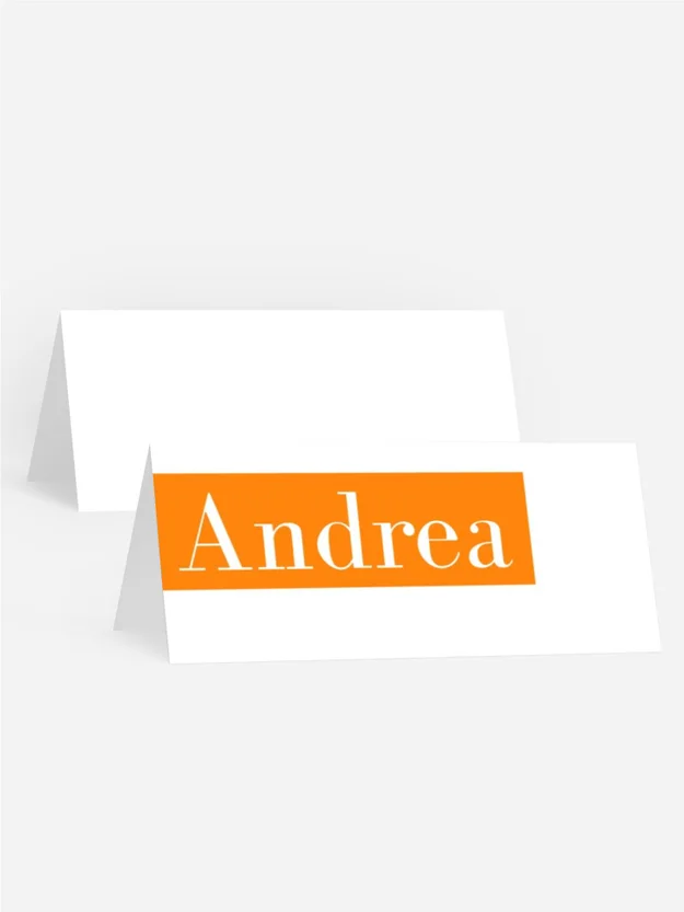 Tischkarte Geburtstag Balkenlinien