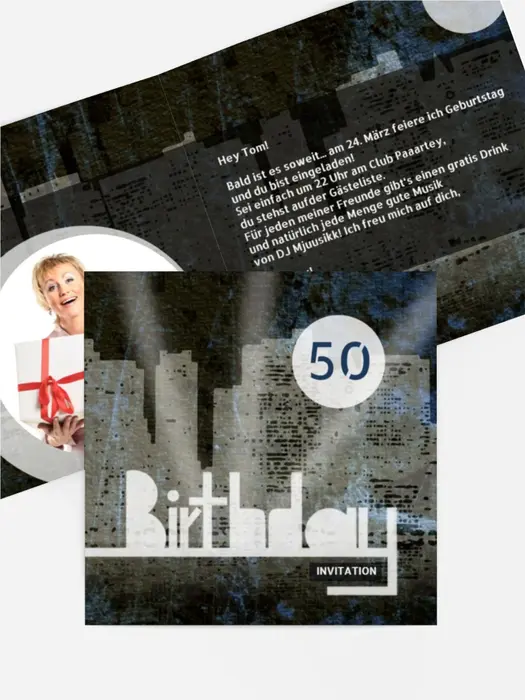 Einladung zum Geburtstag City Lights Foto 50
