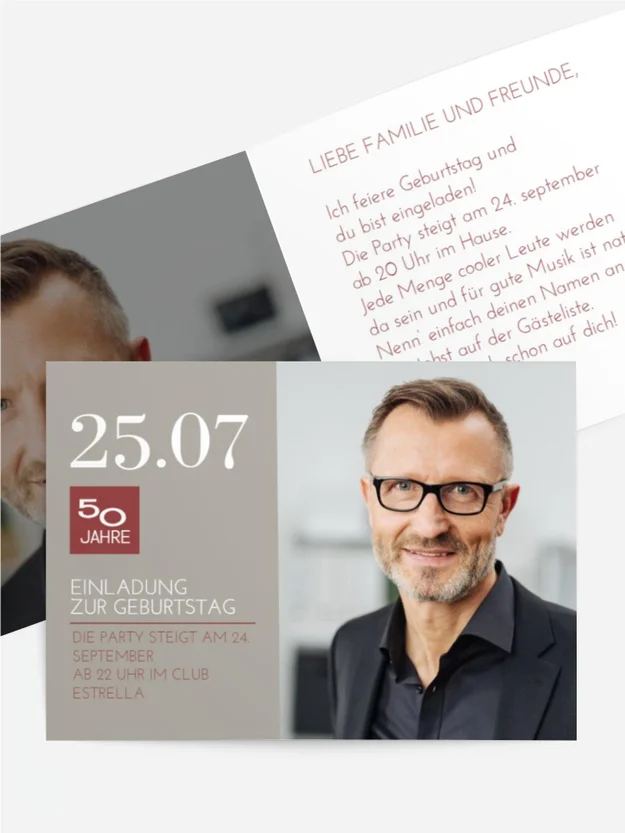 Geburtstagseinladung Neuigkeiten