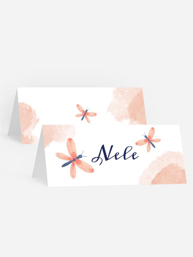 Tischkarte Geburtstag Partytraum