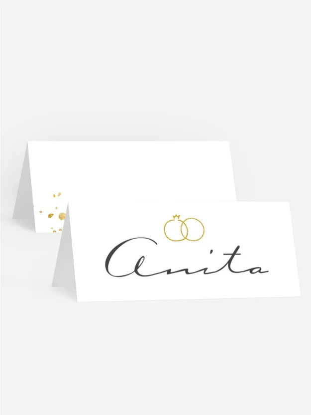 Tischkarte Kreis-Ringe Kreis-Ringe Tischkarte Kreis-Ringe Kreis-Ringe