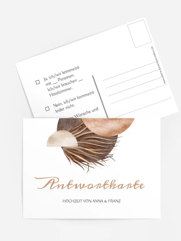 Antwortkarte Avantgarde