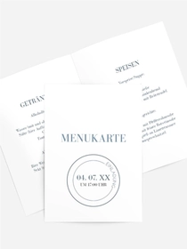 Menükarte Geburtstag Partyplakette