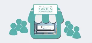 Web to Print shop bei Meine Kartenmanufaktur eröffnen und Designs verkaufen