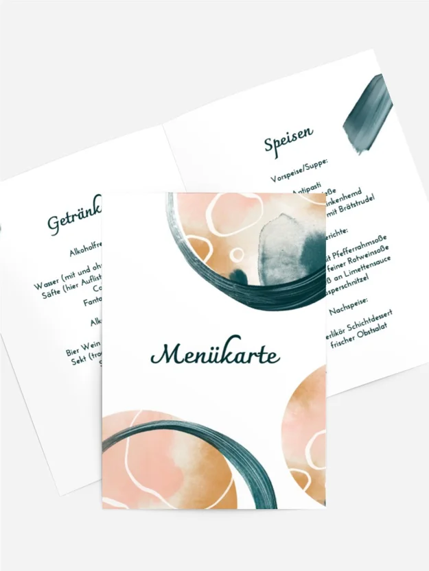 Menükarte Geburtstag Smaragdkreis Menükarte Geburtstag Smaragdkreis