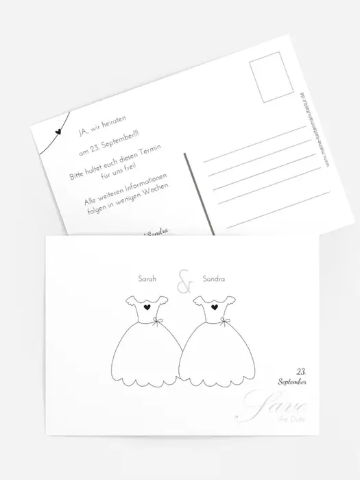 Save the Date dresses
