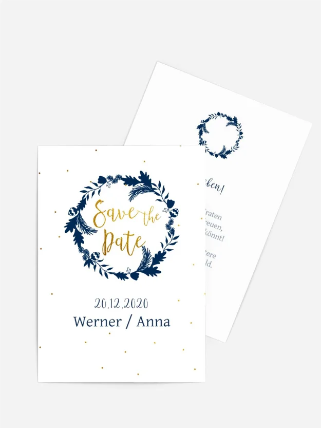 Save-the-Date Kranz