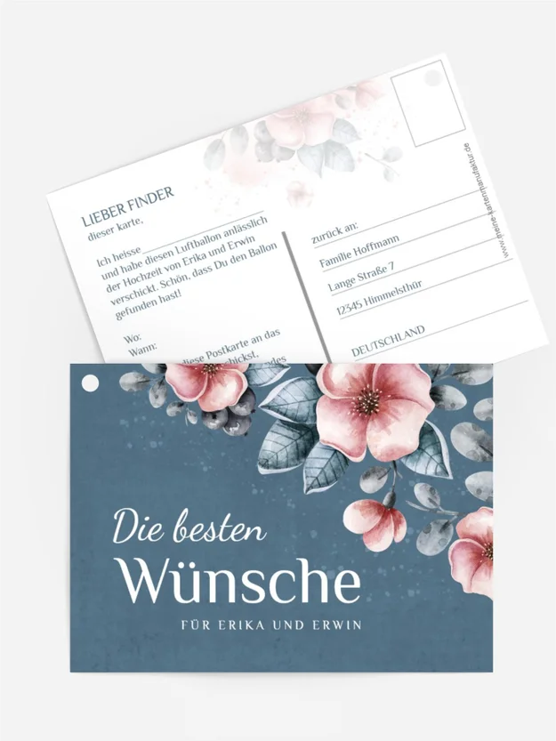 Präsente Blumenflut