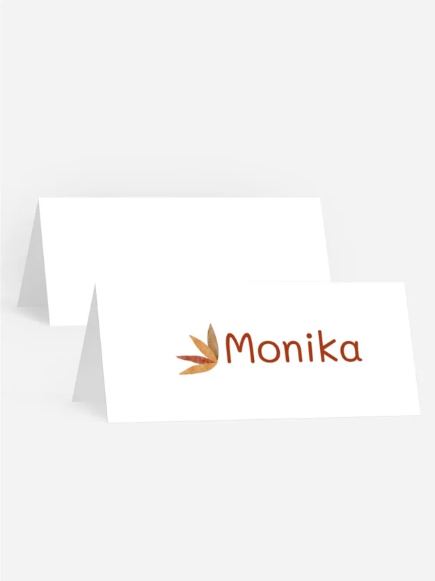 Tischkarte Geburtstag  Schöner Hintergrund