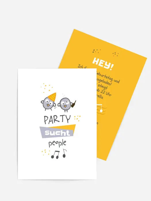 Party sucht people
