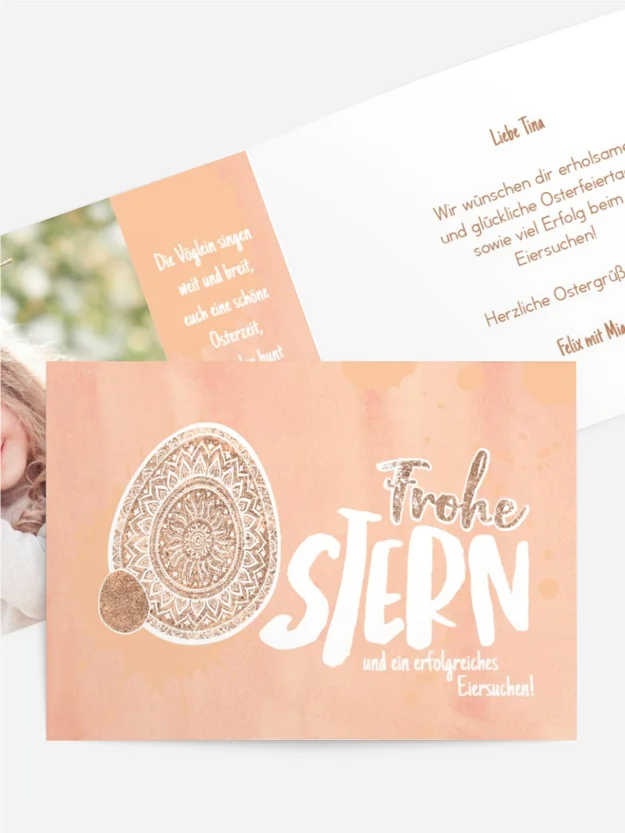 Osterkarte Ostergruß Osterkarte Ostergruß