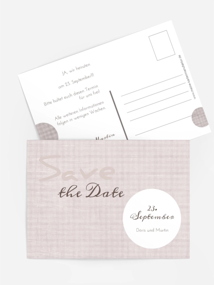 Save the Date wedding harmony